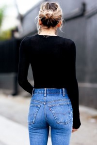 High rise jeans 2