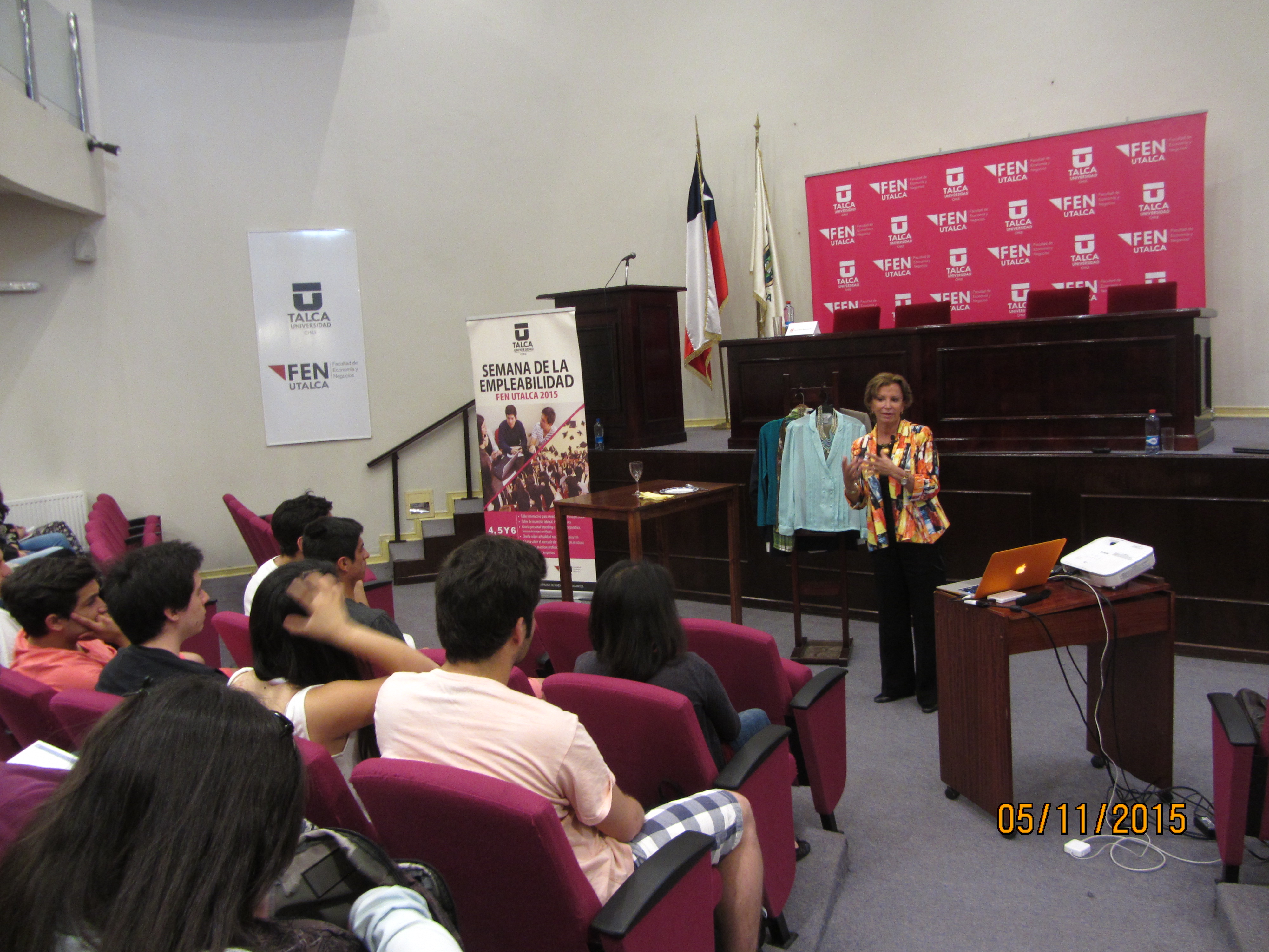 charla imagen profesional universidad de talca noviembre 2015
