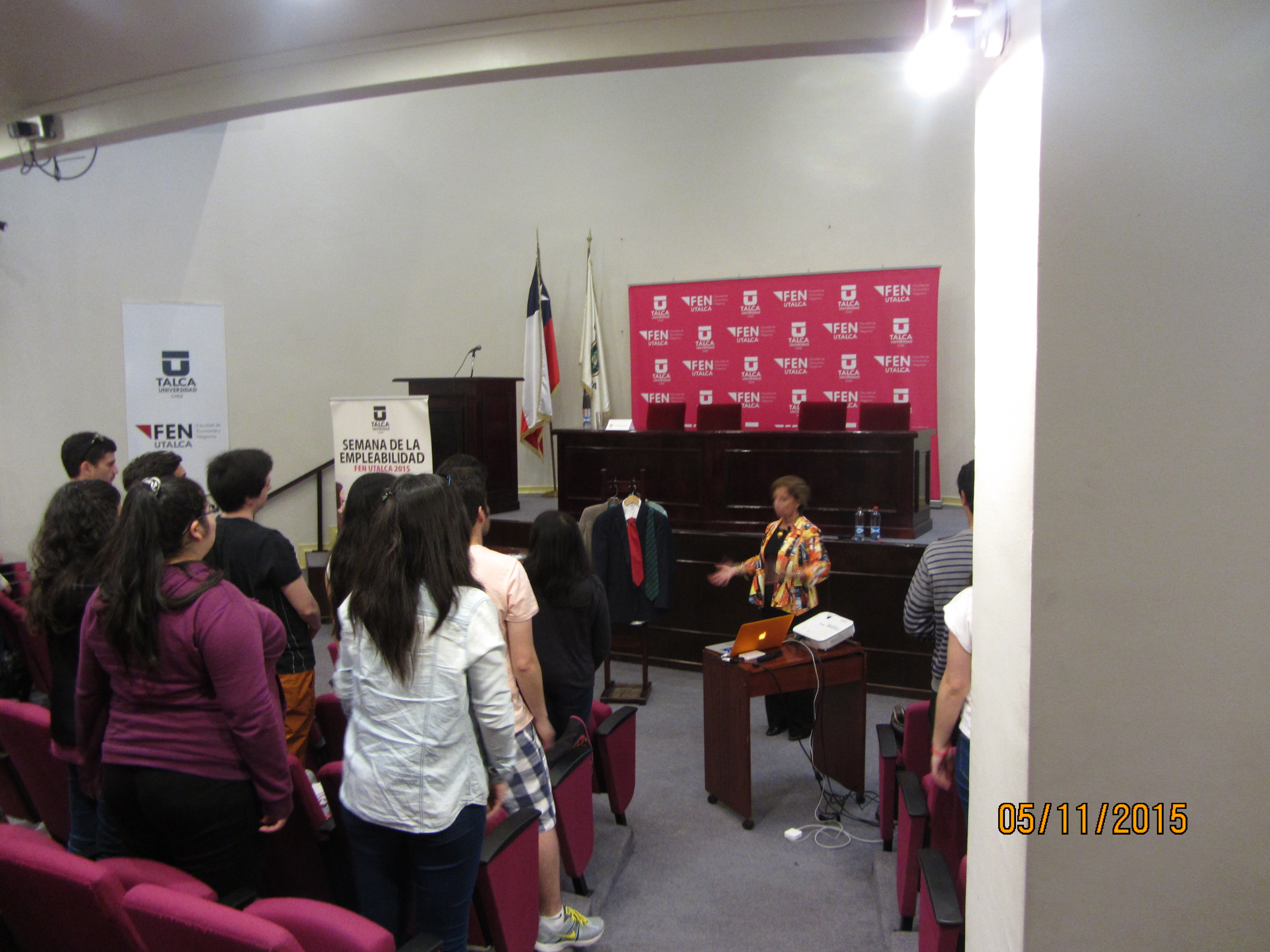 charla imagen profesional universidad de talca noviembre 2015